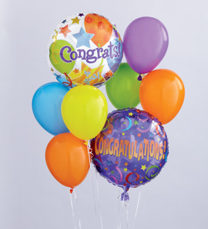 Congrats Balloon Bouquet