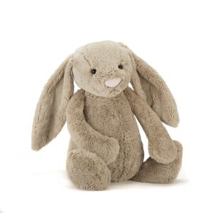 Beige plush Bashful Bunny stuffed animal